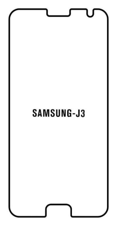 Hydrogel - ochranná fólia - Samsung Galaxy J3 2016 (case friendly)