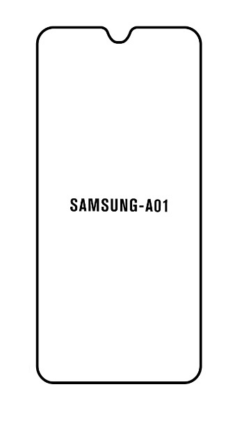 Hydrogel - ochranná fólia - Samsung Galaxy A01 (case friendly)