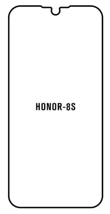 Hydrogel - ochranná fólia - Huawei Honor 8S 2020 (case friendly)