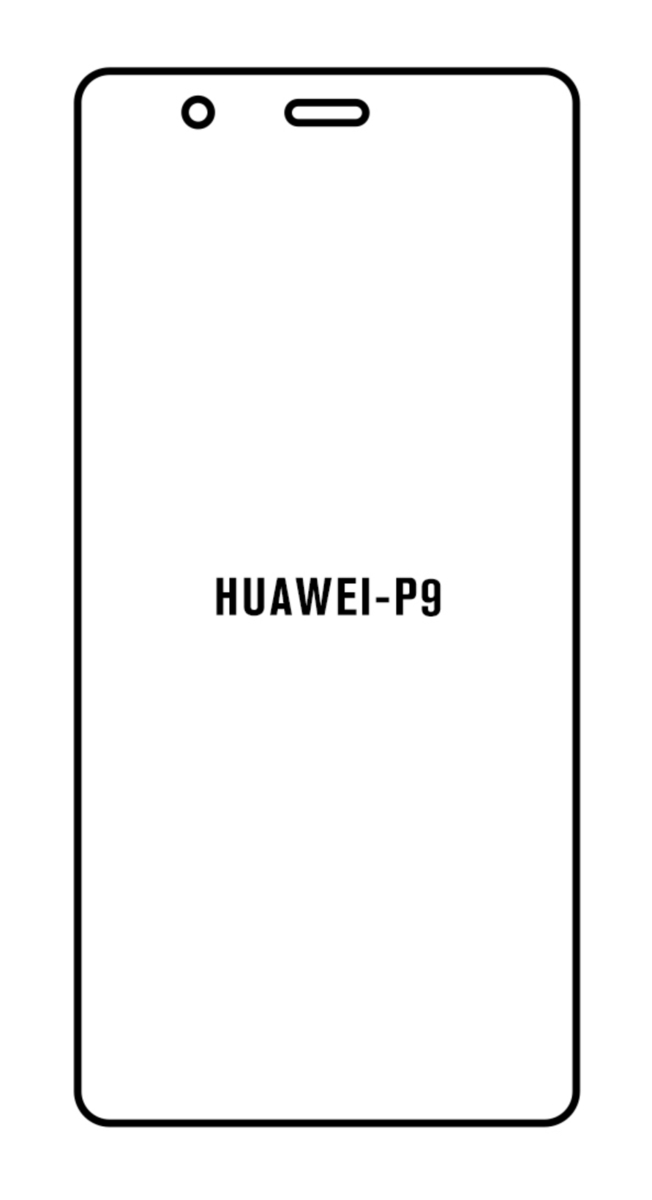 Hydrogel - ochranná fólia - Huawei P9 (case friendly)