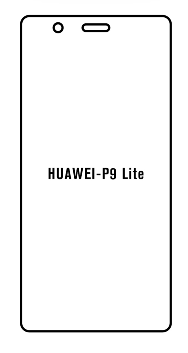 Hydrogel - ochranná fólia - Huawei P9 Lite (case friendly)