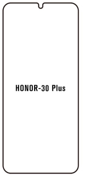 Hydrogel - ochranná fólia - Huawei Honor Play 30 Plus (case friendly)