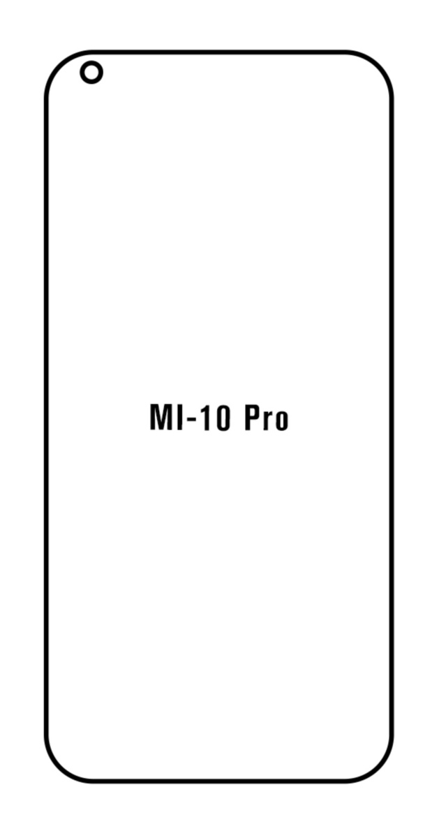 Hydrogel - ochranná fólia - Xiaomi Mi 10 Pro 5G (case friendly)