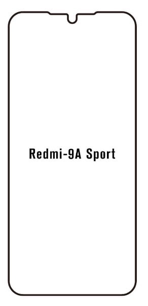 Hydrogel - ochranná fólia - Xiaomi Redmi 9A Sport (case friendly)