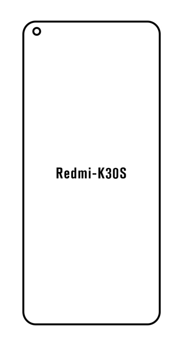 Hydrogel - ochranná fólia - Xiaomi Redmi K30s (case friendly)