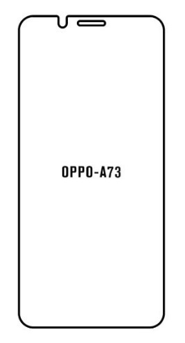 Hydrogel - ochranná fólia - OPPO A73 (case friendly)