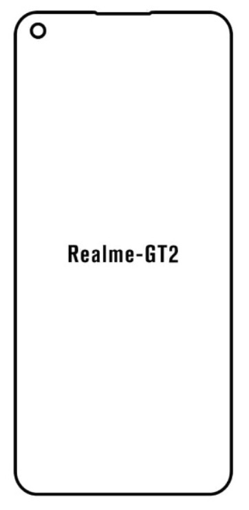 Hydrogel - ochranná fólia - Realme GT2  (case friendly)