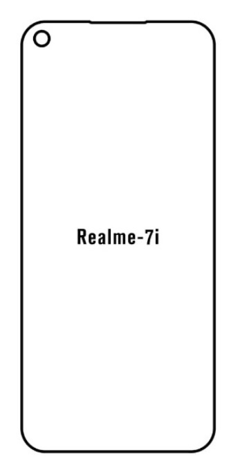 Hydrogel - ochranná fólia - Realme 7i (case friendly)