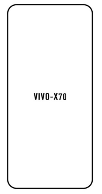Hydrogel - ochranná fólia - Vivo X70  (case friendly)