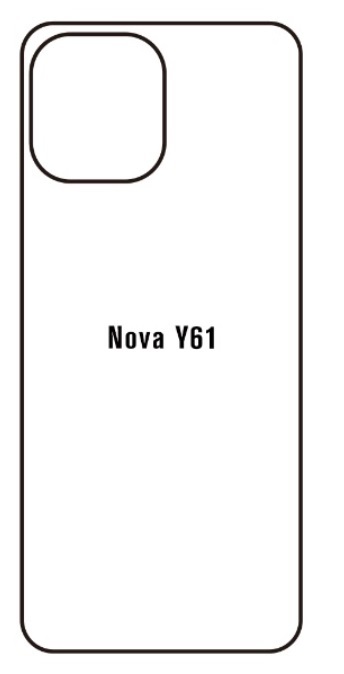 Hydrogel - zadná ochranná fólia - Huawei Nova Y61