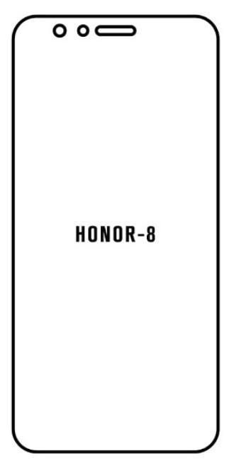 Hydrogel - ochranná fólia - Huawei Honor 8 (case friendly)
