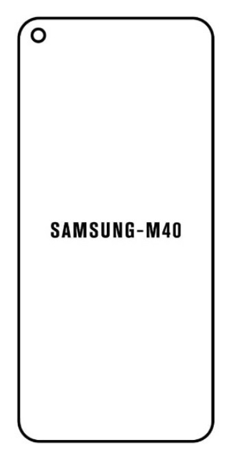 Hydrogel - ochranná fólia -  Samsung Galaxy M40 (case friendly)