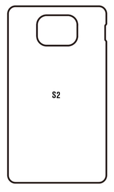 Hydrogel - matná zadná ochranná fólia - Samsung Galaxy S2