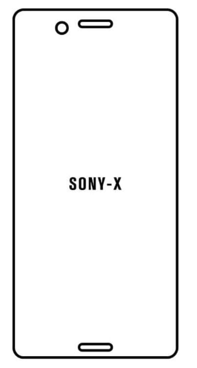 Hydrogel - ochranná fólia - Sony Xperia X