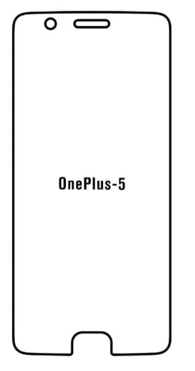 Hydrogel - ochranná fólia - OnePlus 5 (case friendly)