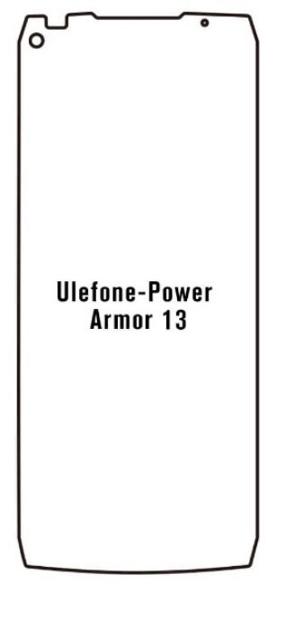 Hydrogel - ochranná fólia - Ulefone Power Armor 13 (case friendly)