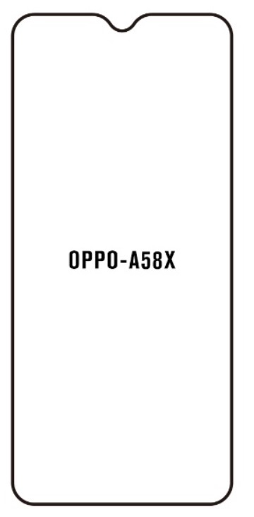 Hydrogel - Privacy Anti-Spy ochranná fólia - OPPO A58X 5G