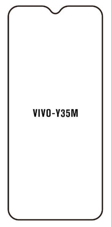 Hydrogel - ochranná fólia - Vivo Y35m (case friendly)