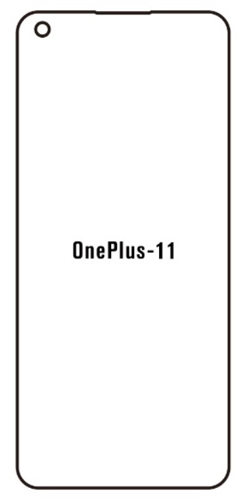 Hydrogel - ochranná fólia - OnePlus 11 (case friendly)