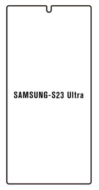 Hydrogel - matná ochranná fólia - Samsung Galaxy S23 Ultra