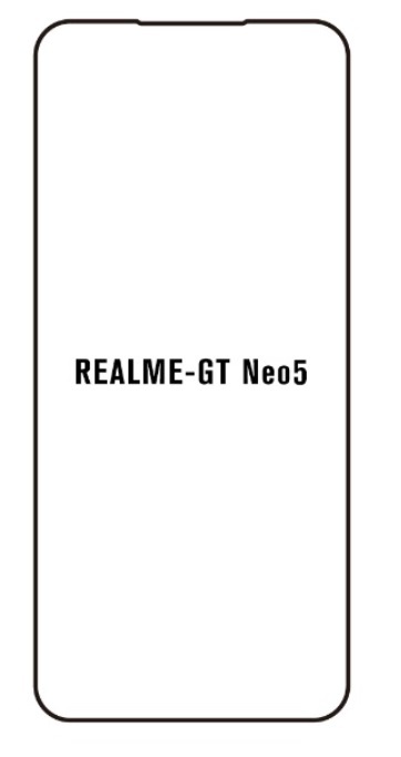 Hydrogel - ochranná fólia - Realme GT Neo 5