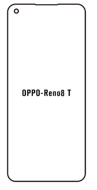 Hydrogel - Privacy Anti-Spy ochranná fólia - OPPO Reno8 T 4G
