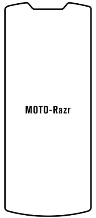 UV Hydrogel s UV lampou - ochranná fólia - Motorola Razr 2020