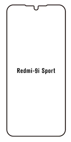 UV Hydrogel s UV lampou - ochranná fólia - Xiaomi Redmi 9i Sport