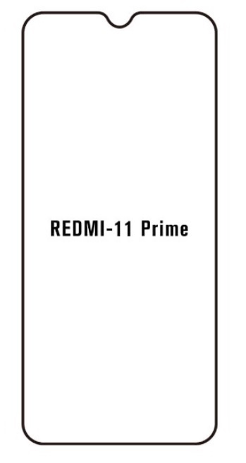 UV Hydrogel s UV lampou - ochranná fólia - Xiaomi Redmi 11 Prime 5G
