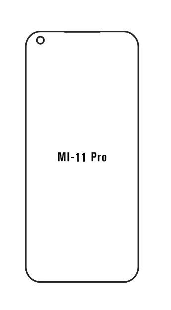 UV Hydrogel s UV lampou - ochranná fólia - Xiaomi Mi 11 Pro