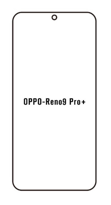 UV Hydrogel s UV lampou - ochranná fólia - OPPO Reno9 Pro+