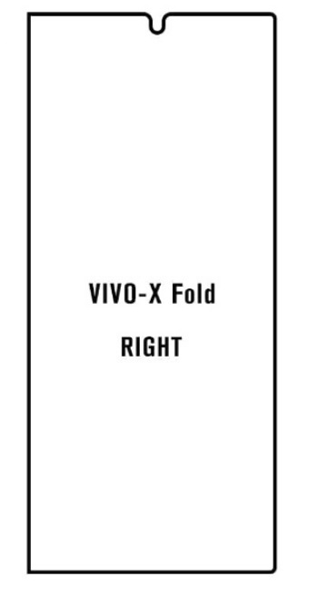 UV Hydrogel s UV lampou - ochranná fólia - Vivo X Fold (right)
