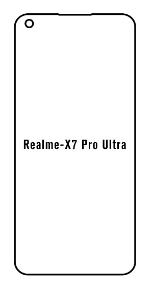 UV Hydrogel s UV lampou - ochranná fólia - Realme X7 Pro Ultra