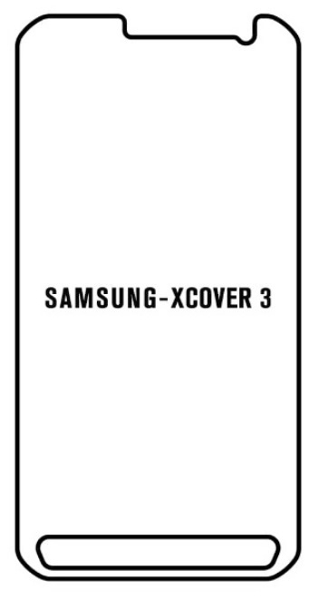 UV Hydrogel s UV lampou - ochranná fólia - Samsung Galaxy Xcover 3