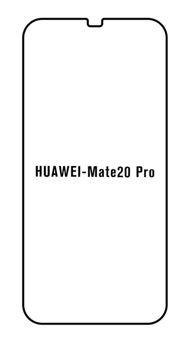 UV Hydrogel s UV lampou - ochranná fólia - Huawei Mate 20 Pro
