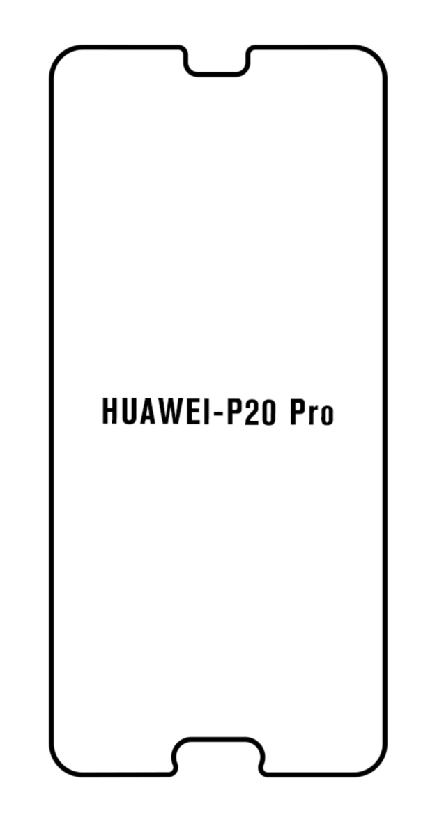 UV Hydrogel s UV lampou - ochranná fólia - Huawei P20 Pro