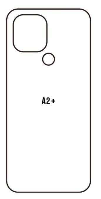 Hydrogel - matná zadná ochranná fólia - Xiaomi Redmi A2+ (A2 Plus)