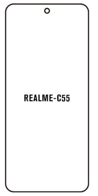 Hydrogel - Privacy Anti-Spy ochranná fólia - Realme C55
