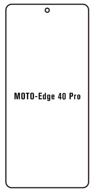 Hydrogel - ochranná fólia - Motorola Edge 40 Pro (case friendly)