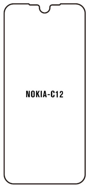 Hydrogel - ochranná fólia - Nokia C12 (case friendly)