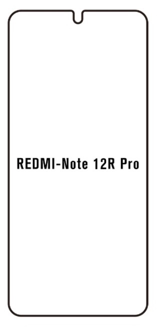 UV Hydrogel s UV lampou - ochranná fólia - Xiaomi Redmi Note 12R Pro