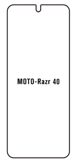 Hydrogel - ochranná fólia - Motorola Razr 40