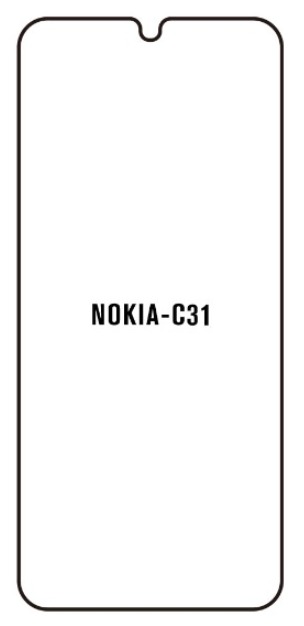 UV Hydrogel s UV lampou - ochranná fólia - Nokia C31