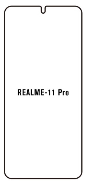 Hydrogel - ochranná fólia - Realme 11 Pro (case friendly)