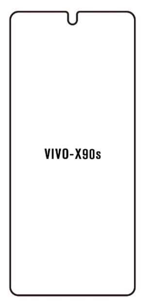 Hydrogel - matná ochranná fólia - Vivo X90s