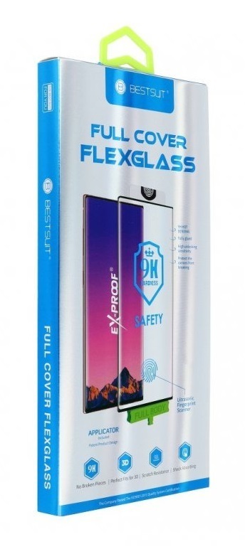 Full Cover 5D Nano Glass - Samsung Galaxy S23 Plus (funguje otlačok prsta)