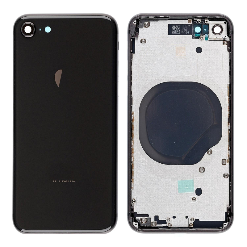 Apple iPhone 8 - Zadný kryt - housing iPhone 8 - čierny
