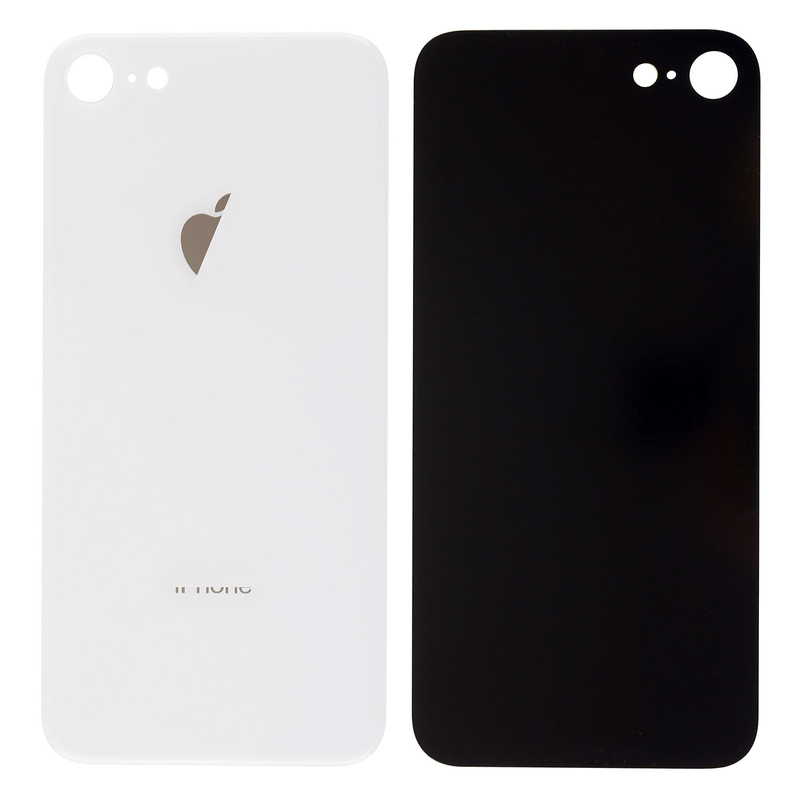 Apple iPhone 8 - Zadné sklo housingu iPhone 8 - biele