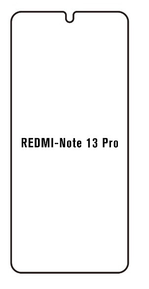 Hydrogel - Privacy Anti-Spy ochranná fólia - Xiaomi Redmi Note 13 Pro 4G