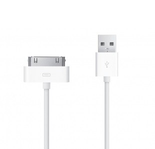 Apple Synchronizačný a nabíjací USB kábel iPhone 3G / 3GS / 4 / 4S MA591 ORIGINAL (Bulk)